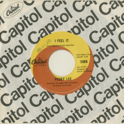 I Feel It / The Lonesome Road