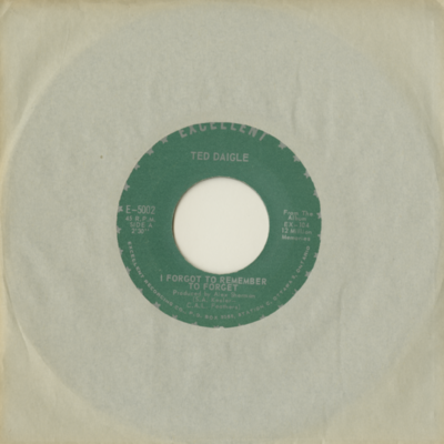 I Forgot To Remember To Forget / Walk On By