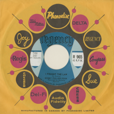 I Fought The Law / Little Annie Lou (1966)