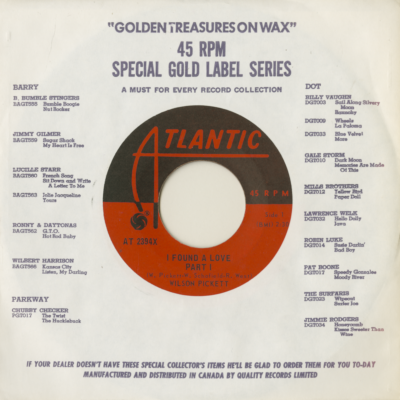 I Found A Love Part 1 / I Found A Love Part 2