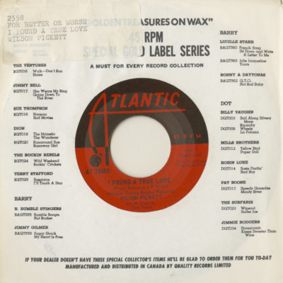 I Found A True Love / For Better Or Worse