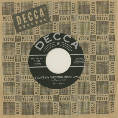 I Gave My Wedding Dress Away / A Heartache For A Keepsake