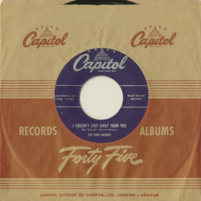 I Get So Lonely / I Couldn't Stay Away From You (1953)