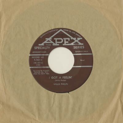 I Got A Feelin' / Silver Box (1957)