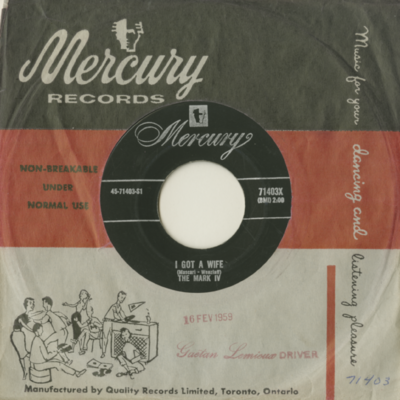 I Got A Wife / Ah Ooo Gah (1959)