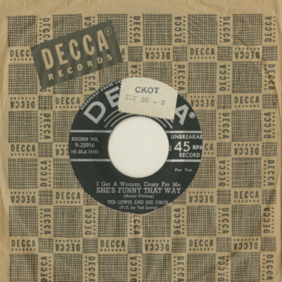 I Got A Woman Crazy For Me She's Funny That Way / When My Baby Smiles At me