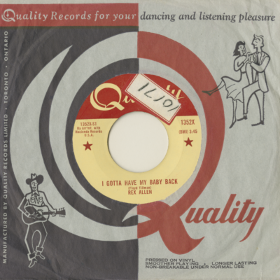 I Gotta Have My Baby Back / My Confession