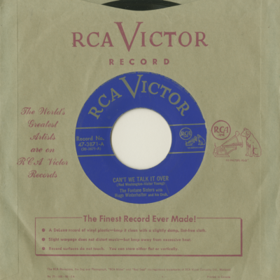 I Had A Talk With The Wind And The Rain / Can't We Talk It Over (1950)