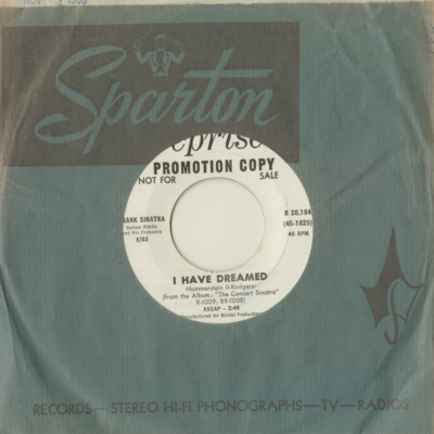 I Have Dreamed / Come Blow Your Horn