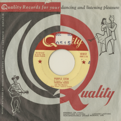 I Hear A Rhapsody / Purple Stew