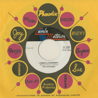 I Hear A Symphony / Who Could Ever Doubt My Love (1965)