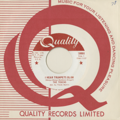 I Hear Trumpets Blow / Don't Cry, Sing Along With The Music