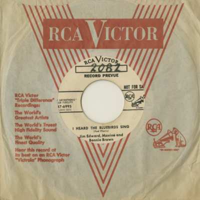 I Heard The Bluebirds Sing / The Last Thing I Want