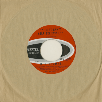 I Just Can't Help Believing / Send My Picture To Scranton PA