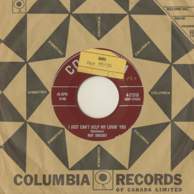 I Just Can't Help Lovin' You / So In Love Again