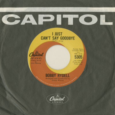 I Just Can't Say Goodbye / Two Is The Loneliest Number