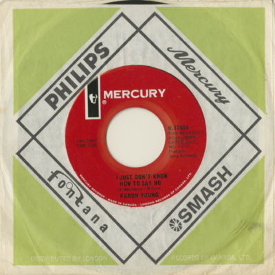 I Just Don't Know How To Say No / I Guess I Had Too Much To Dream Last Night