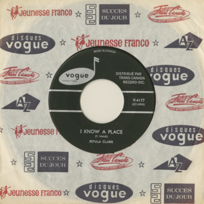 I Know A Place / Jack And John