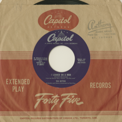 I Leaned On A Man / Children And Fools (1957)