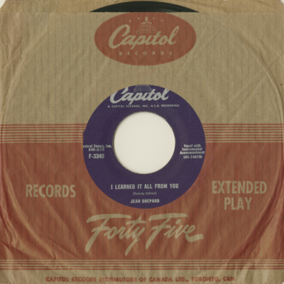 I Learned It All From You / This Has Been Your Life (1956)