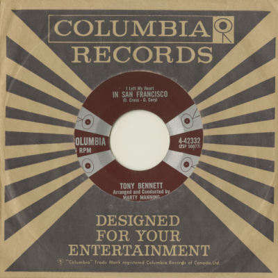 I Left My Heart In San Fransisco / Once Upon A Time