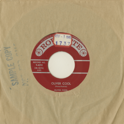 I Like Girls / Oliver Cool (1960)