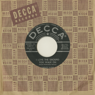 I Love The Ground You Walk On / I'll Love You