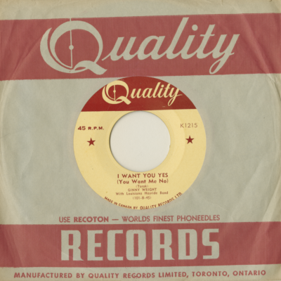 I Love You / I Want You Yes You Want Me No (1954)