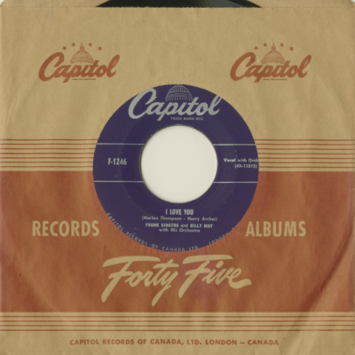 I Love You / South Of The Border (1953)