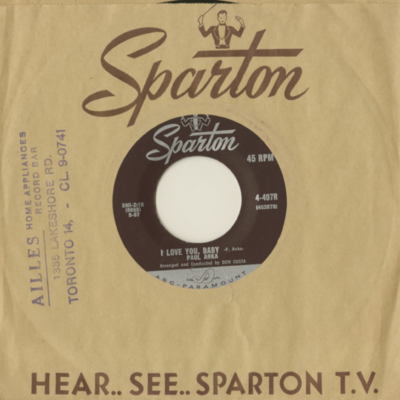 I Love You Baby / Tell Me That You Love Me (1957)