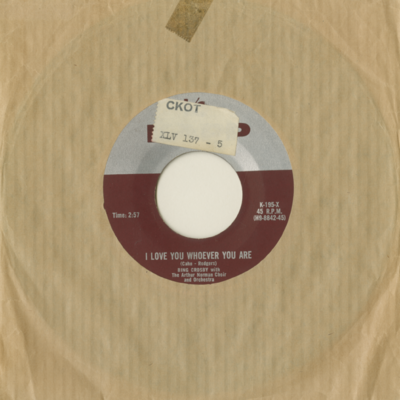 I Love You Whoever You Are / Never Be Afraid