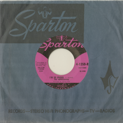 I'm So Proud / I Made A Mistake (1964)