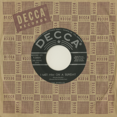 I Met Him On A Sunday / I Want You To Be My Boyfriend