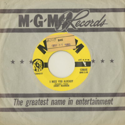 I Miss You Already / The End Of The Line