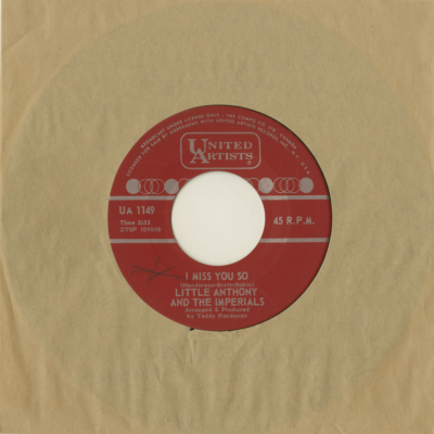 I Miss You So / Get Out Of My Life