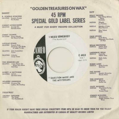 I Need Somebody / 8 Teen