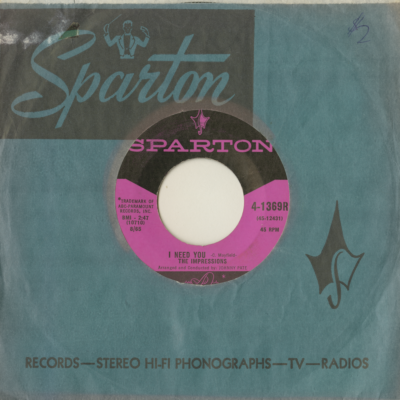 I Need You / Never Could Be You (1965)