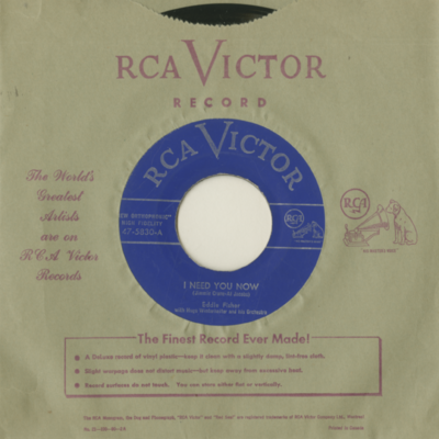 I Need You Now / Heaven Was Never Like This (1954)