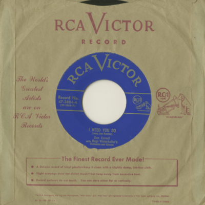 I Need You So / It Couldn't Happen To A Sweeter Girl (1950)