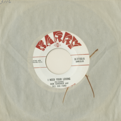 I Need Your Loving / Tell Me (1962)