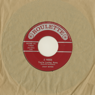 I Need Your Loving Arms / Oh Yeah Oh Yeah Mm Mm (1960)