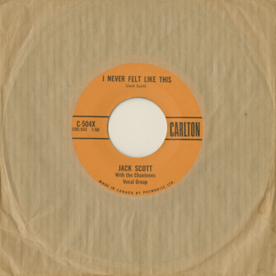 I Never Felt Like This / Bella (1959)