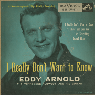 I Really Don't Want To Know (1955)