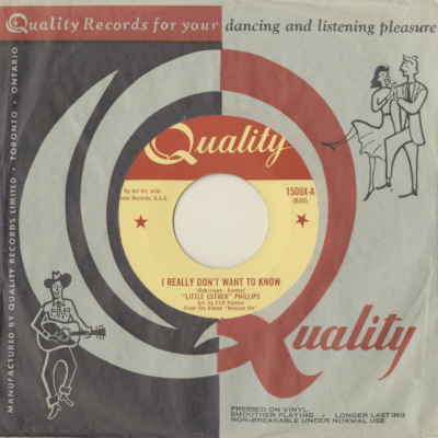 I Really Don't Want To Know / Am I That Easy To Forget