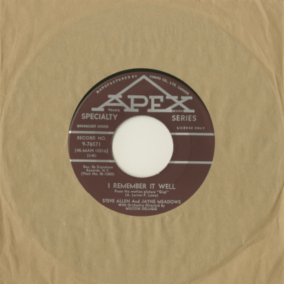 I Remember It Well / Flattery with Jane Meadows