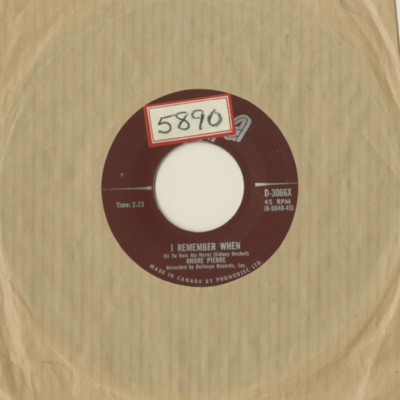I Remember When / J'Attendrai (1959)