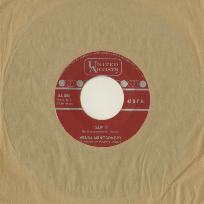 I Saw It / White Lightning (1965)