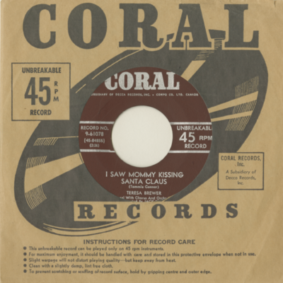 I Saw Mommy Kissing Santa Claus / Ebenezer Scrooge