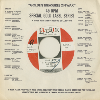 I Say Love / I'm Not Gonna Stay (1968)