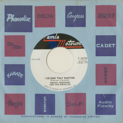 I Second That Emotion / You Must Be Love (1967)